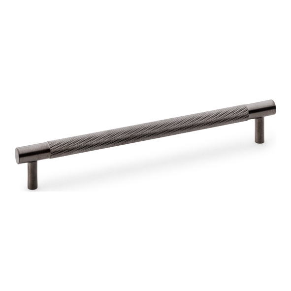 AW810-192-DBZPVD • 192mm c/c • Dark Bronze • Alexander & Wilks Brunel Knurled T-Bar Cupboard Handle